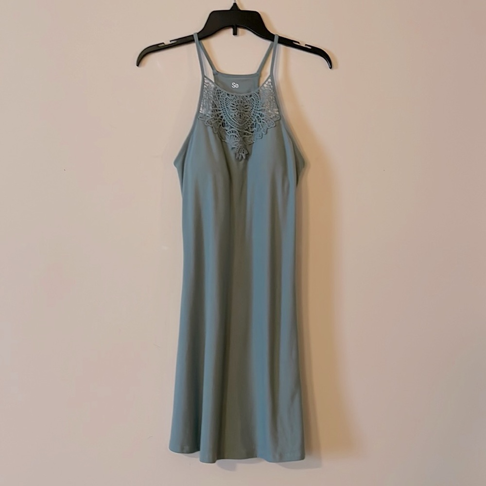 SO Mini Summer Dress Green Size S